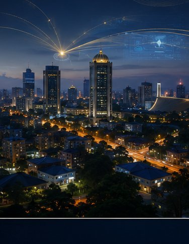 Yaoundé au crépuscule